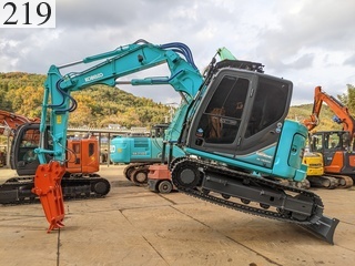 中古建設機械 中古 コベルコ建機 KOBELCO 解体機 ロングフロント・ハイリフト SK75SRD-3E