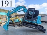 中古建設機械 中古 コベルコ建機 KOBELCO 解体機 ロングフロント・ハイリフト SK75SRD-3E