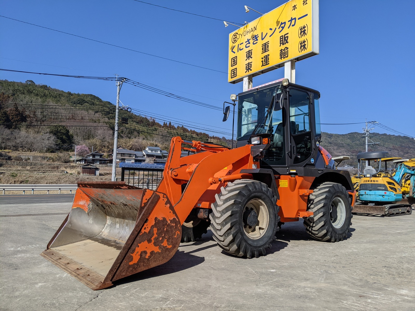 Used Construction Machine Used HITACHI HITACHI Wheel Loader bigger than 1.0m3 ZW80-5B
