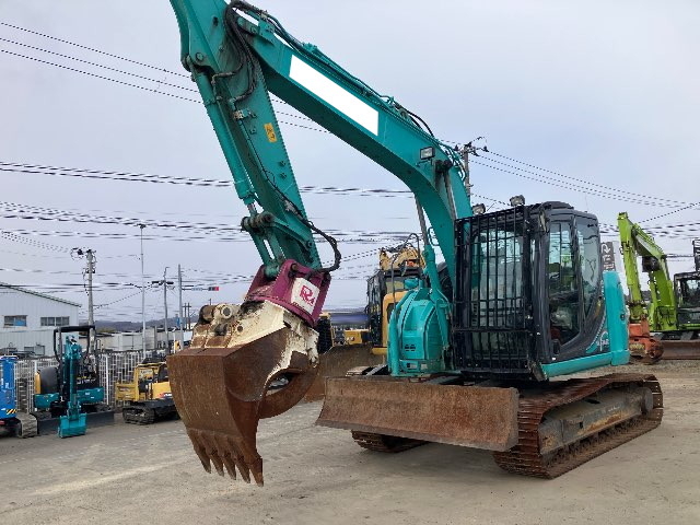 中古建設機械 中古 コベルコ建機 KOBELCO 林業機械 フェラーバンチャザウルスロボ SK135SR-5F