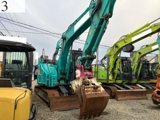 中古建設機械 中古 コベルコ建機 KOBELCO 林業機械 フェラーバンチャザウルスロボ SK135SR-5F