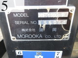 中古建設機械 中古 諸岡 MOROOKA 林業機械 フォワーダ・クローラ キャリア MST-1500VDL