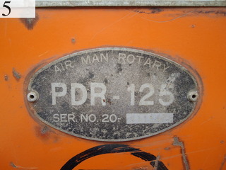 Used Construction Machine Used AIRMAN AIRMAN Compressor  PDR-125