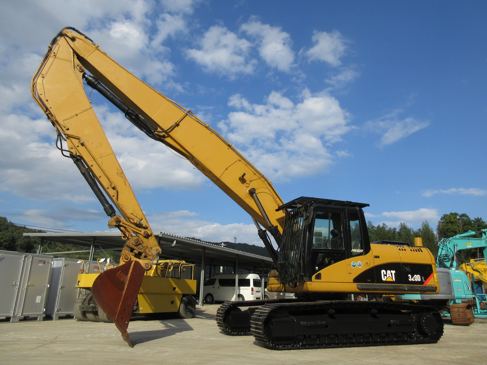 Used Construction Machine Used CAT CAT Demolition excavators Long front 320DL