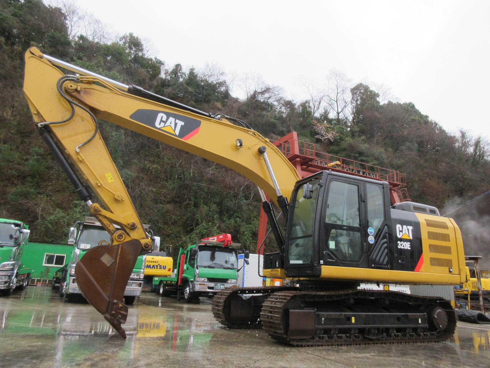 Used Construction Machine Used CAT CAT Excavator 0.7-0.9m3 320E-2