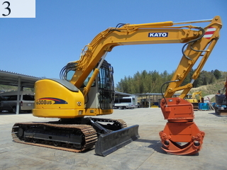 中古建設機械 中古 加藤製作所 KATO WORKS 林業機械 グラップル・ウインチ・排土板 HD308US