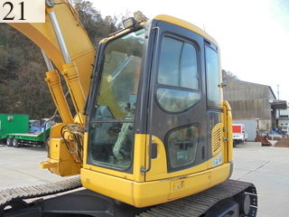 中古建設機械 中古 コマツ KOMATSU 油圧ショベル・バックホー ０．４－０．５立米 PC138US-8