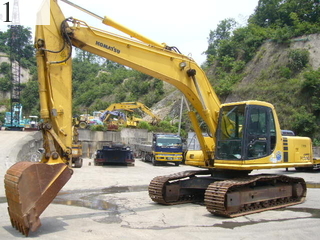 Used Construction Machine Used KOMATSU KOMATSU Excavator 0.7-0.9m3 PC200-6E