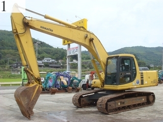Used Construction Machine Used KOMATSU KOMATSU Excavator 0.7-0.9m3 PC200-6ZE