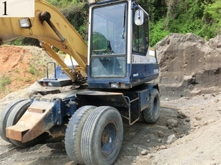 Used Construction Machine Used KOMATSU KOMATSU Excavator Wheeled Excavators PW100-3