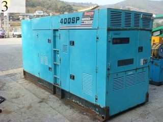 中古建設機械 中古 デンヨー DENYO 発電機  DCA-400SPM