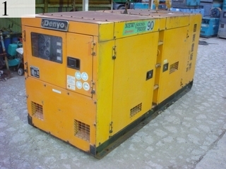 中古建設機械 中古 デンヨー DENYO 発電機  DCA-90SPH