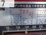 Used Construction Machine Used MATSUSHITA MATSUSHITA Generator Welder YK-306G-2