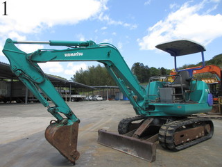 Used Construction Machine Used KOMATSU KOMATSU Excavator ~0.1m3 PC20-7