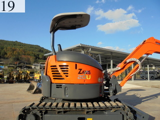 中古建設機械 中古 日立建機 HITACHI 油圧ショベル・バックホー ０．１立米以下 ZX20U