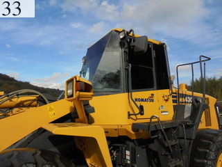 Used Construction Machine Used KOMATSU KOMATSU Wheel Loader bigger than 1.0m3 WA430-6