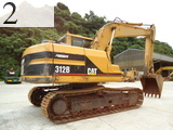 Used Construction Machine Used CAT CAT Excavator 0.4-0.5m3 312B