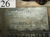 中古建設機械 中古 キャタピラー CAT 油圧ショベル・バックホー ０．４－０．５立米 312B