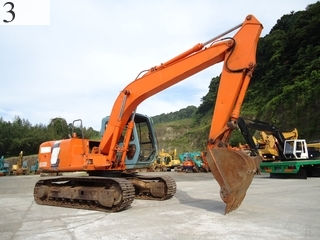 中古建設機械 中古 日立建機 HITACHI 油圧ショベル・バックホー ０．４－０．５立米 EX120-3