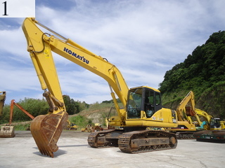 中古建設機械 中古 コマツ KOMATSU 油圧ショベル・バックホー ０．７－０．９立米 PC200-7