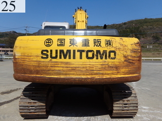 中古建設機械 中古 住友建機 SUMITOMO 油圧ショベル・バックホー ０．７－０．９立米 SH200-3