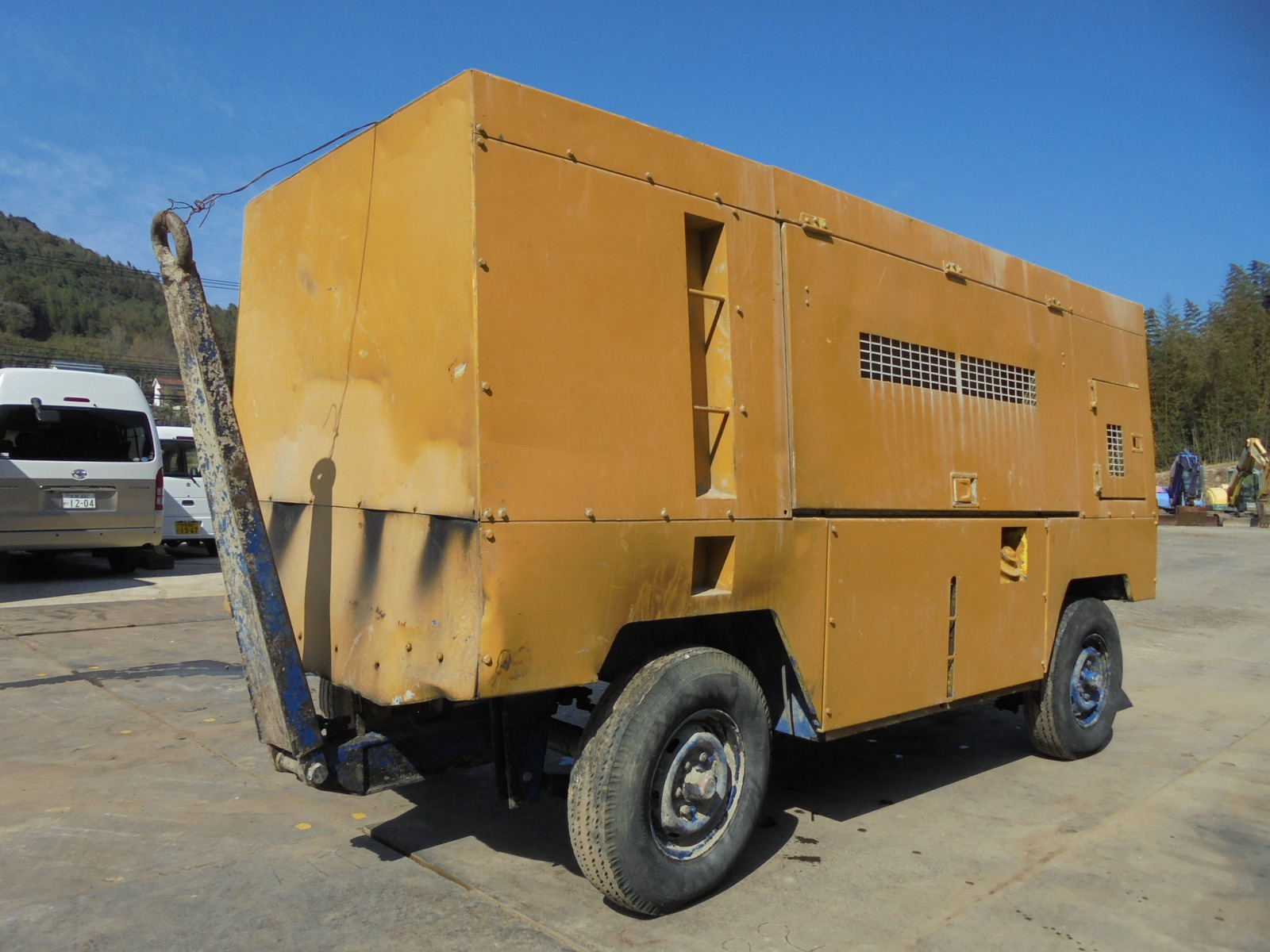 Used Construction Machine Used DENYO DENYO Compressor  DPS-670SS2