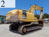 中古建設機械 中古 コマツ KOMATSU 油圧ショベル・バックホー ０．７－０．９立米 PC200-7