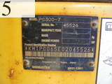 Used Construction Machine Used KOMATSU KOMATSU Excavator 1.0~m3 PC300-7