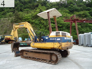 Used Construction Machine Used KOMATSU KOMATSU Excavator 0.2-0.3m3 PC40-6