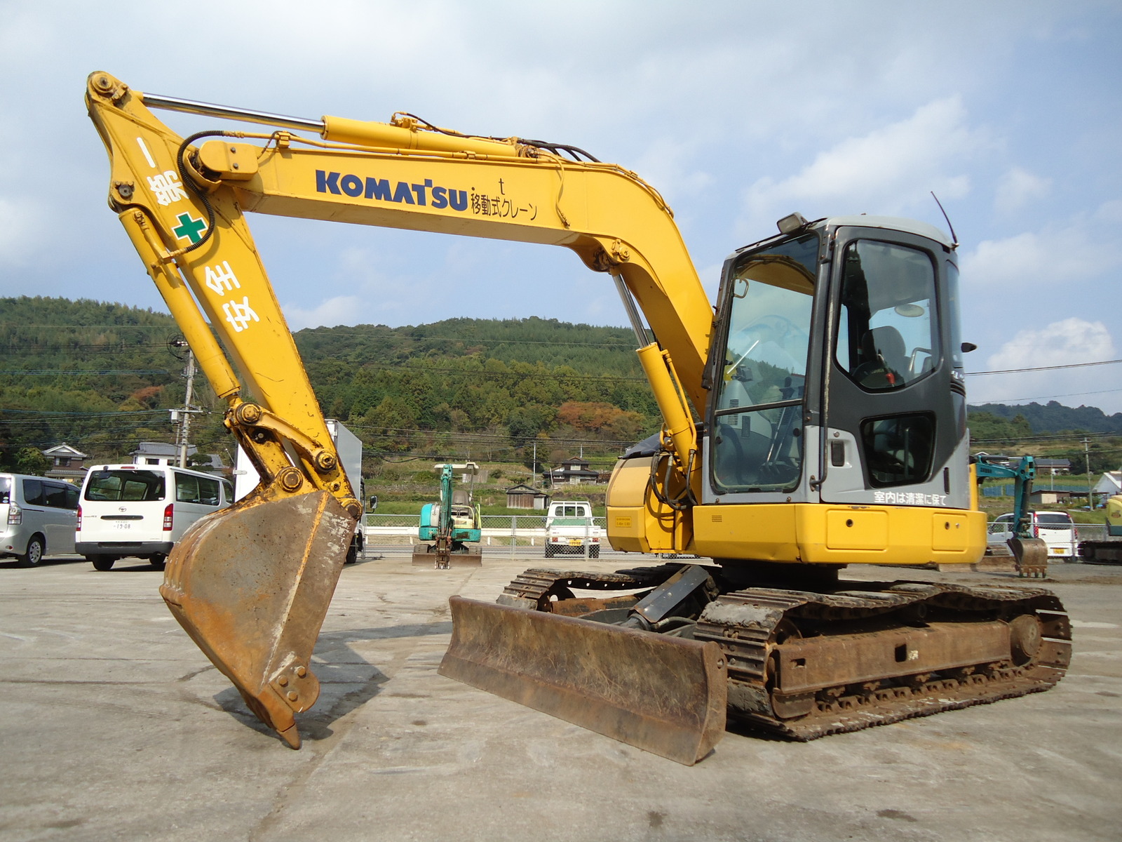 Used Construction Machine Used KOMATSU KOMATSU Excavator 0.2-0.3m3 PC78US-6N0