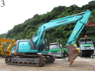 中古建設機械 中古 コベルコ建機 KOBELCO 油圧ショベル・バックホー ０．４－０．５立米 SK135SR-1ES