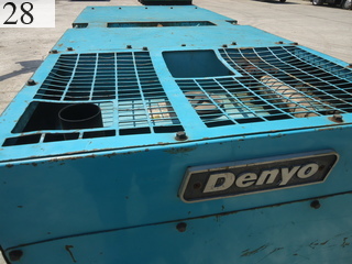 中古建設機械 中古 デンヨー DENYO 発電機  DCA-45SPI