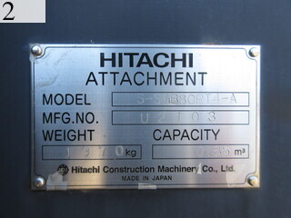 Used Construction Machine Used HITACHI HITACHI Orange grapple  S-SGB80RT4-A