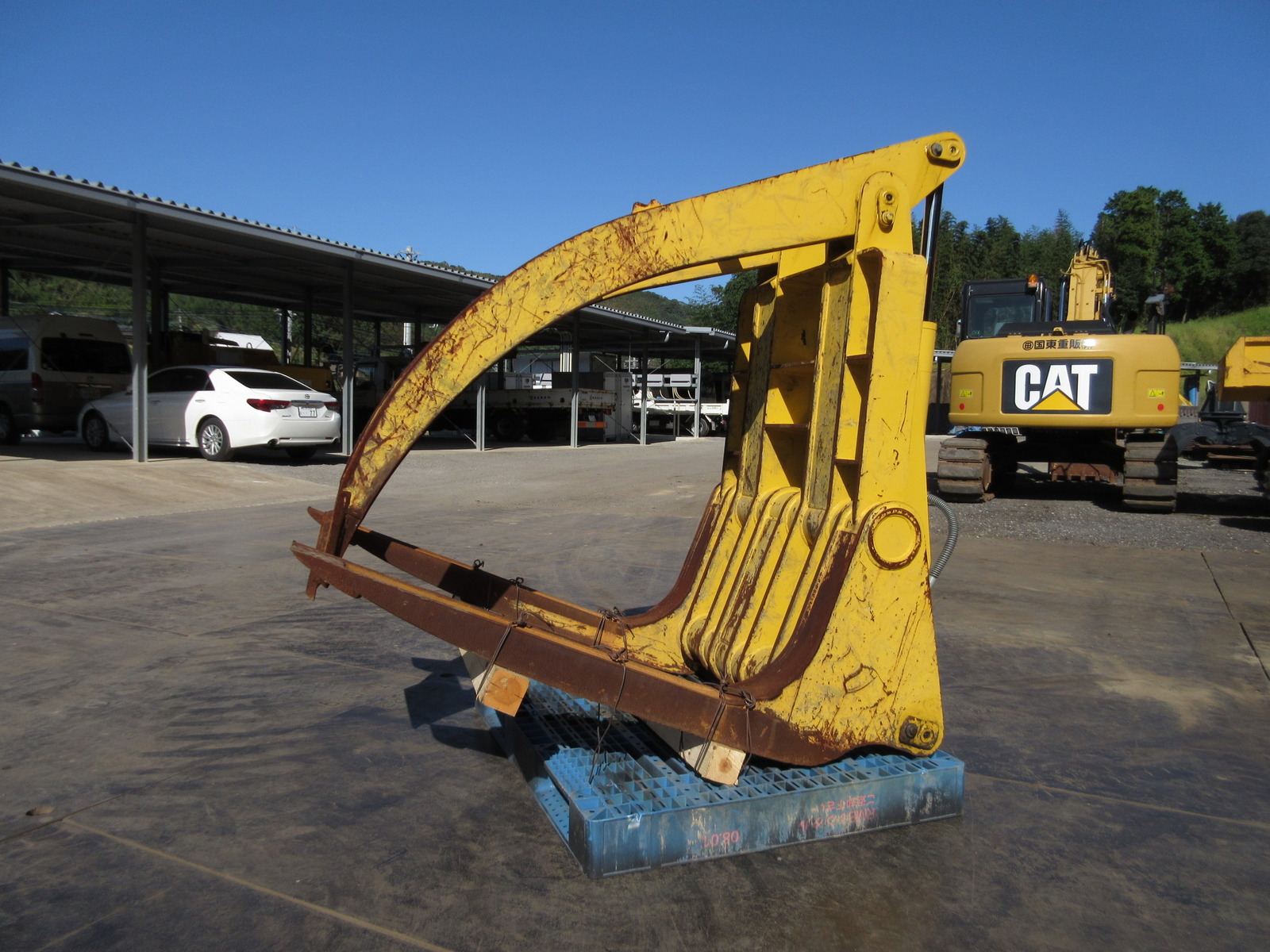 Used Construction Machine used  Forestry excavators Wheel log loader SF107P Photos
