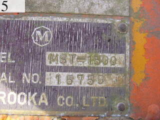 中古建設機械 中古 諸岡 MOROOKA クローラ・キャリア クローラダンプ MST-1500