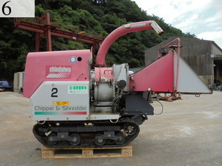 Used Construction Machine Used SHINDAIWA SHINDAIWA Mobile shredder Chipper CSD250-DC2K