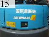 中古建設機械 中古 AIRMAN 北越工業 AIRMAN 油圧ショベル・バックホー ０．１立米以下 AX20U-3
