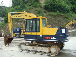 Used Construction Machine Used KOMATSU KOMATSU Excavator 0.4-0.5m3 PC100-3