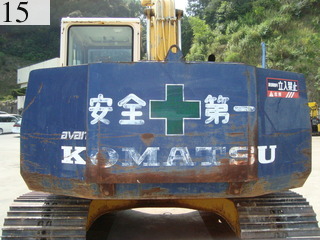 中古建設機械 中古 コマツ KOMATSU 油圧ショベル・バックホー ０．４－０．５立米 PC120-5