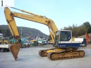 Used Construction Machine Used KOMATSU KOMATSU Excavator 0.7-0.9m3 PC220-5
