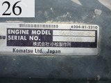 Used Construction Machine Used KOMATSU KOMATSU Excavator 1.0~m3 PC350-6