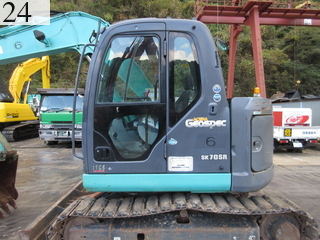 中古建設機械 中古 コベルコ建機 KOBELCO 油圧ショベル・バックホー ０．２－０．３立米 SK70SR-2