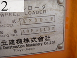 Used Construction Machine Used HITACHI HITACHI Wheel Loader smaller than 1.0m3 LX30-2
