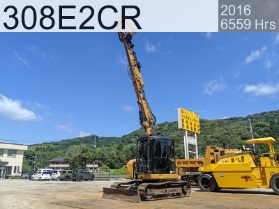 Used Construction Machine Used CAT Demolition excavators Long front 308E2CR #YE200192, 2016Year 6559Hours