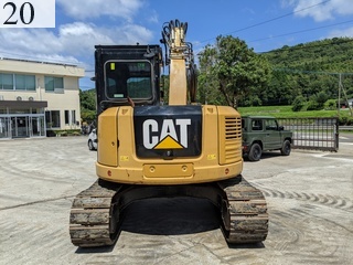 中古建設機械 中古 キャタピラー CAT 解体機 ロングフロント・ハイリフト 308E2CR