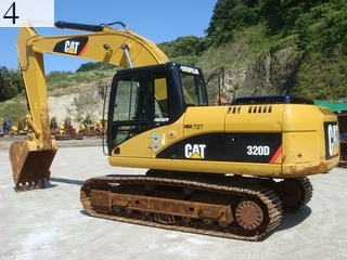 中古建設機械 中古 キャタピラー CATERPILLAR 油圧ショベル・バックホー ０．７－０．９立米 320D-E