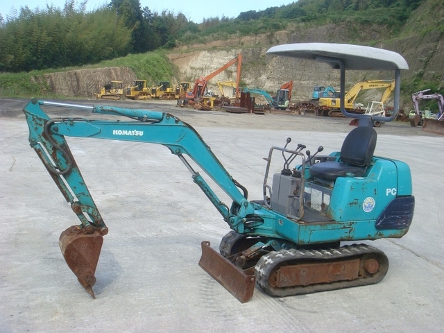 Used Construction Machine Used KOMATSU KOMATSU Excavator ~0.1m3 PC07-2