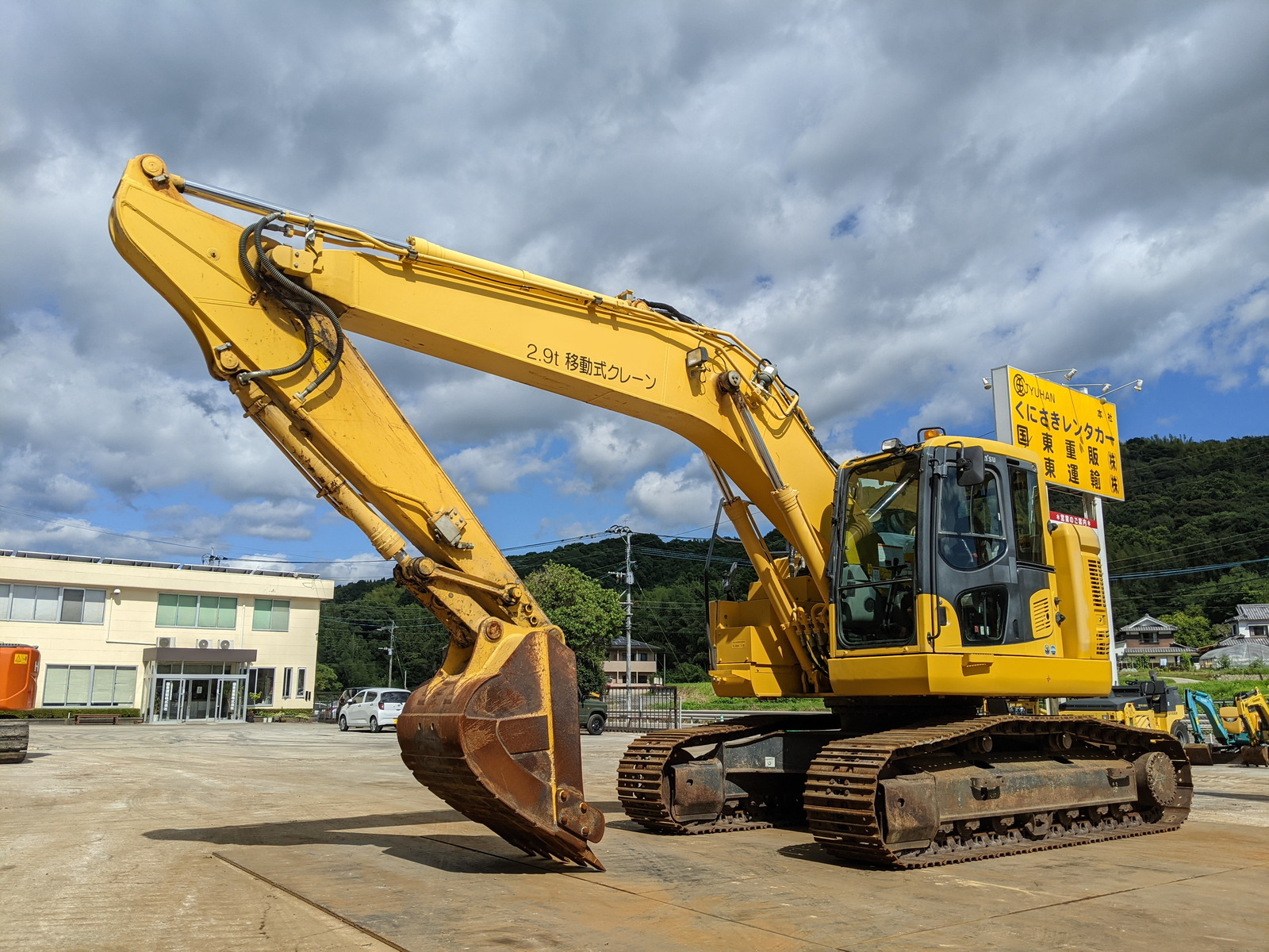 Used Construction Machine Used KOMATSU Excavator 0.7-0.9m3 PC228US-10 Photos