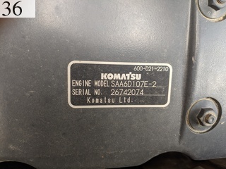 中古建設機械 中古 コマツ KOMATSU 油圧ショベル・バックホー ０．７－０．９立米 PC228US-10