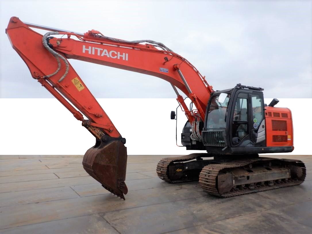 Used Construction Machine Used HITACHI Excavator 0.7-0.9m3 ZX225USR-6 Photos